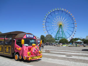 【国営ひたち海浜公園プレジャーガーデン】大観覧車「ブルーアイズ」・シーサイドトレイン